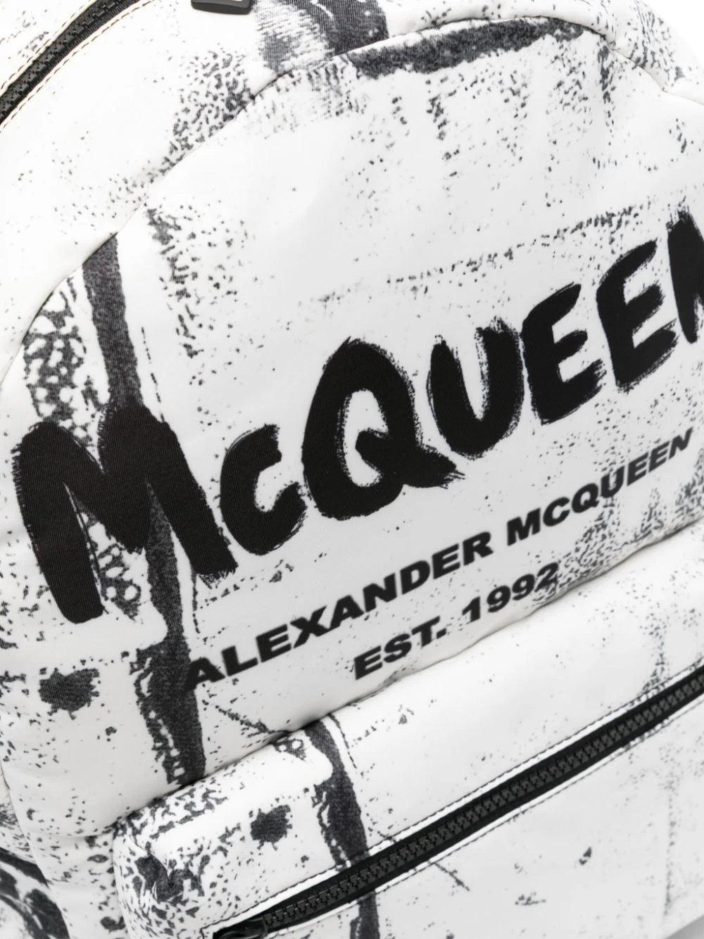 Alexander McQueen Graffiti Metropolitan Backpack