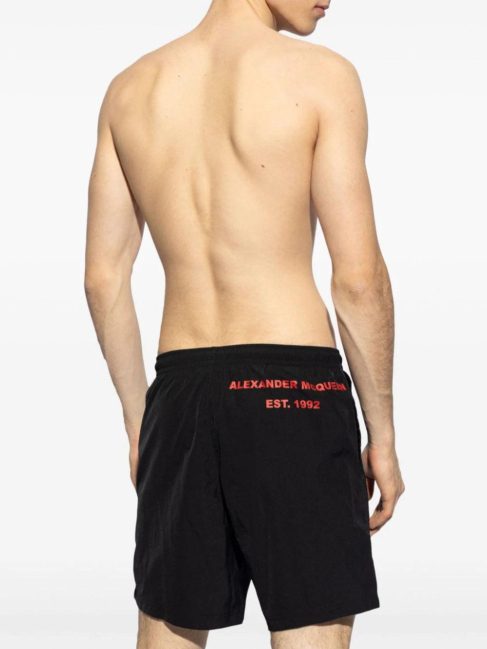 Alexander McQueen Graffiti Swim Short
