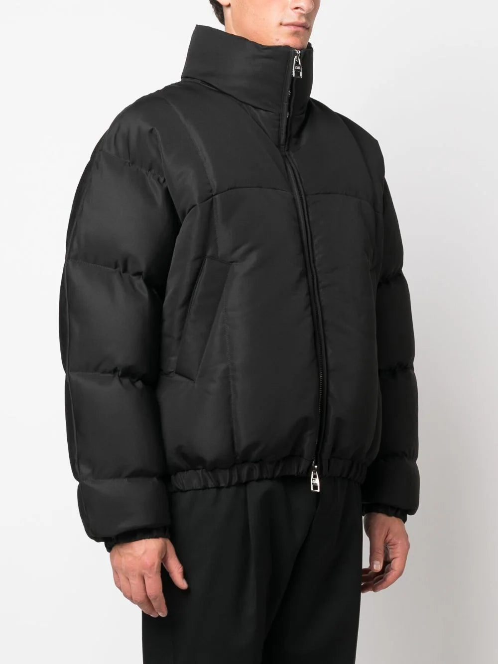 Alexander McQueen Logo Padded Jacket
