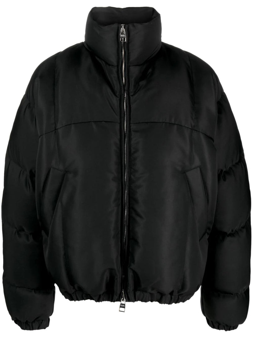 Alexander McQueen Logo padded jacket