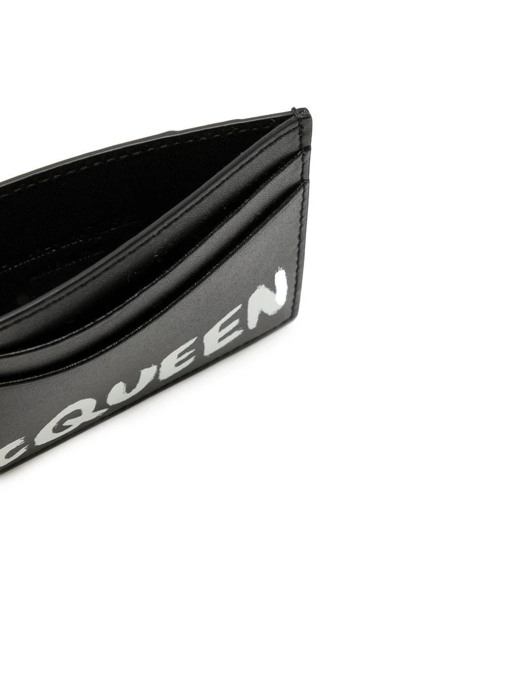 Alexander McQueen Mcqueen Graffiti Card Case