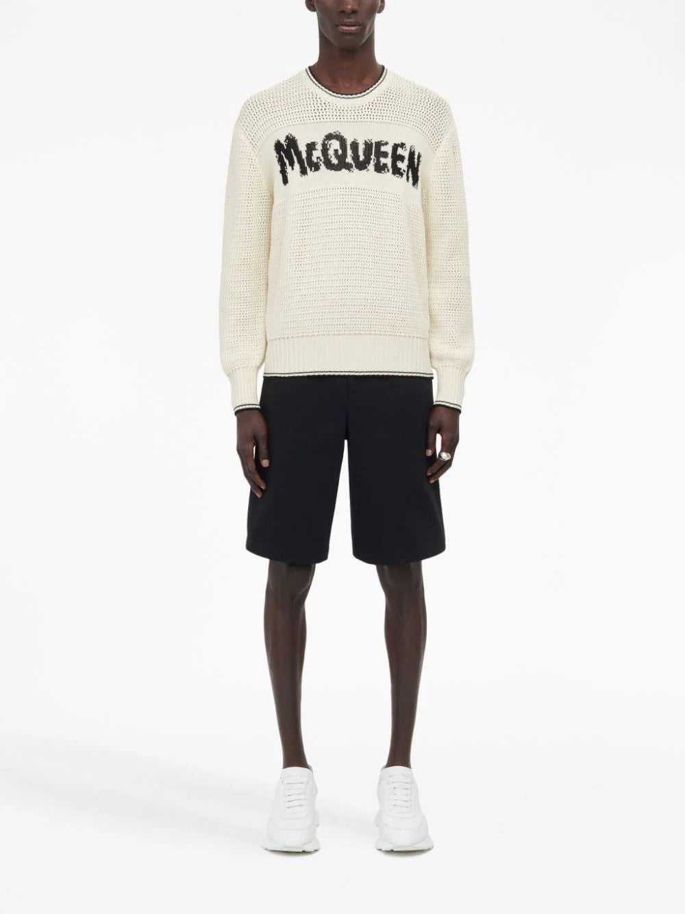 Alexander McQueen Mcqueen Graffiti Jumper