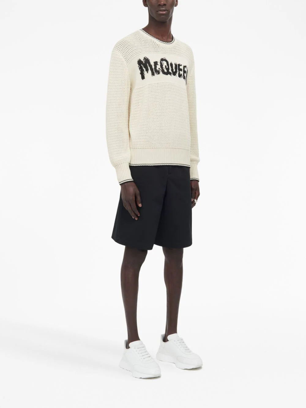 Alexander McQueen Mcqueen Graffiti Jumper