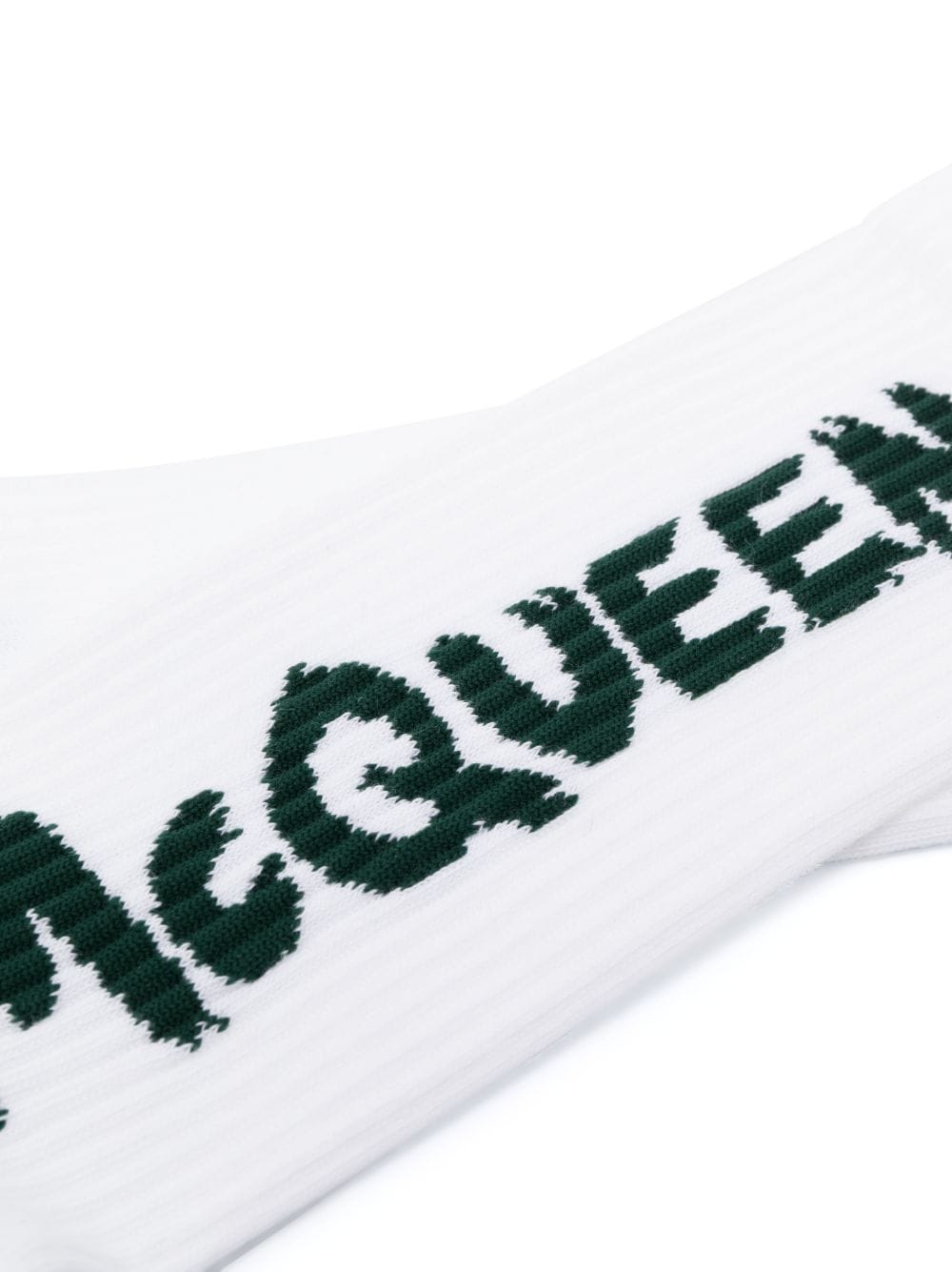 Alexander McQueen Mcqueen Graffiti Socks