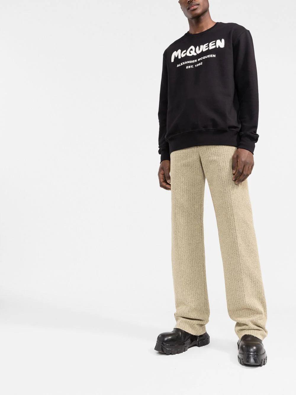 Alexander McQueen Mcqueen Graffiti Sweatshirt