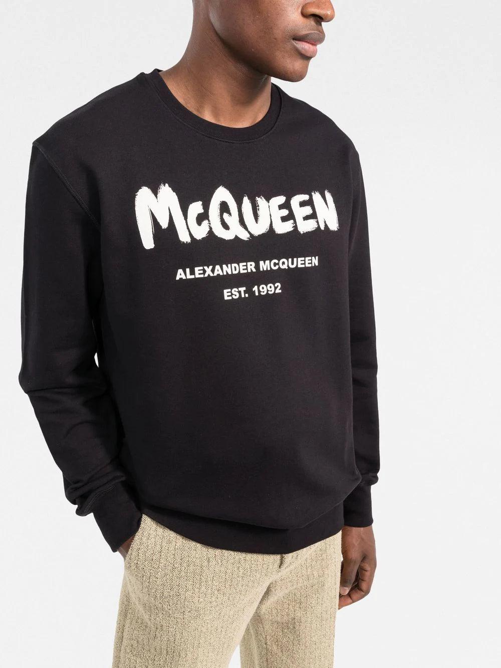 Alexander McQueen Mcqueen Graffiti Sweatshirt