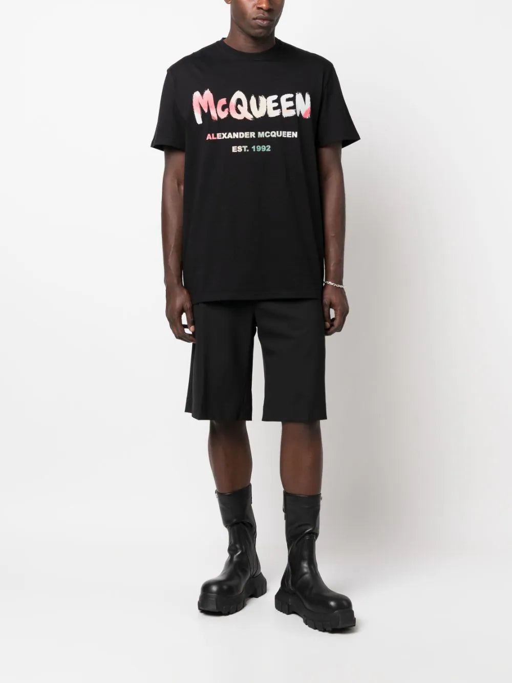 Alexander McQueen Mcqueen Graffiti T-shirt