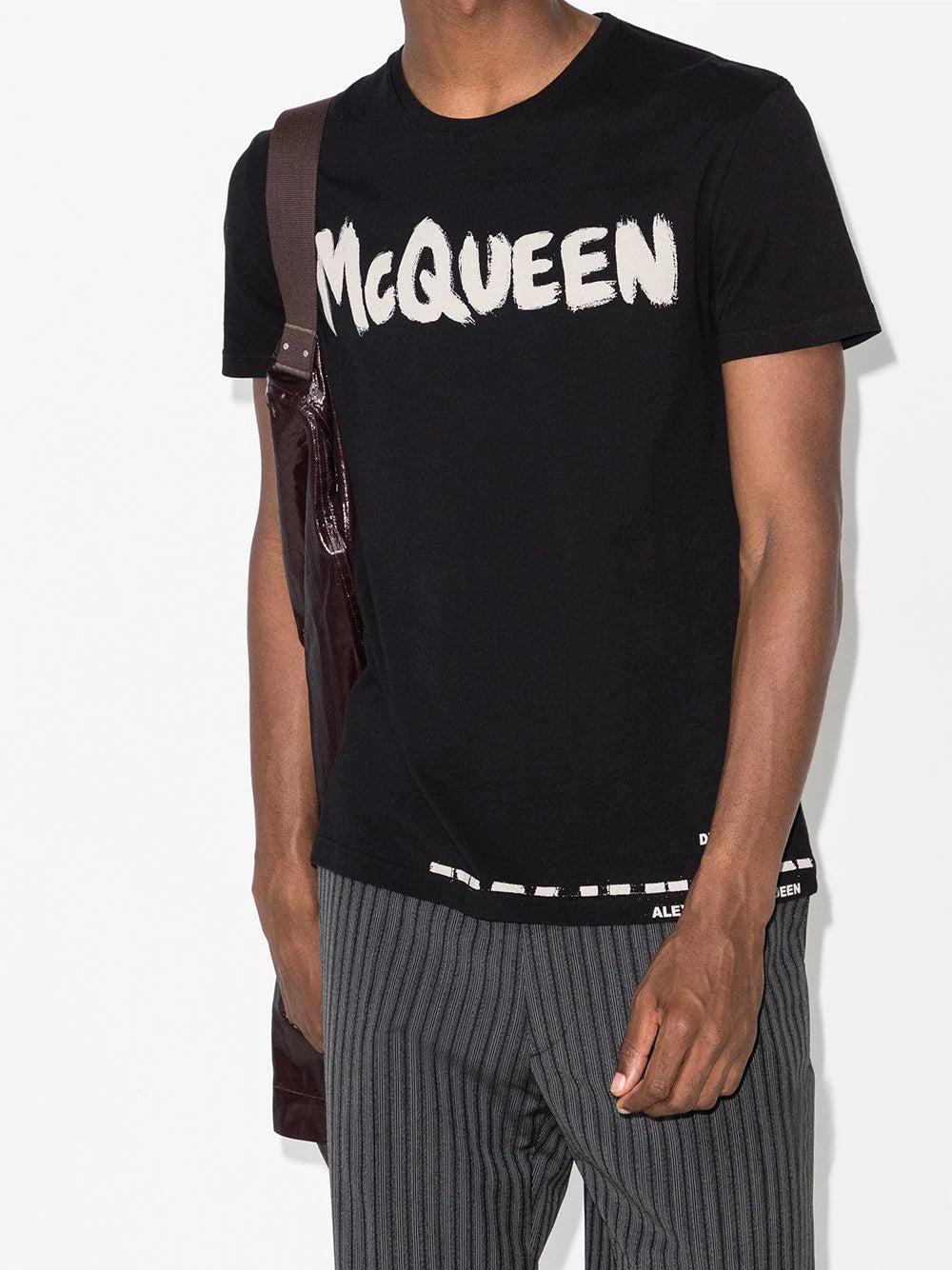 Alexander McQueen Mcqueen Graffiti T-shirt