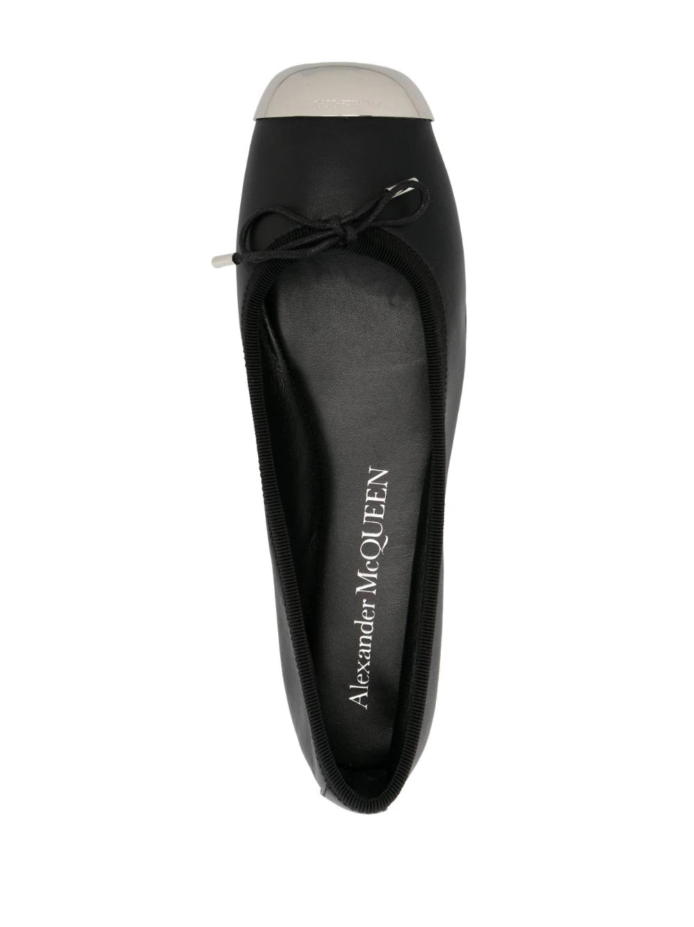 Alexander McQueen Metal-toecap Ballerina Shoes