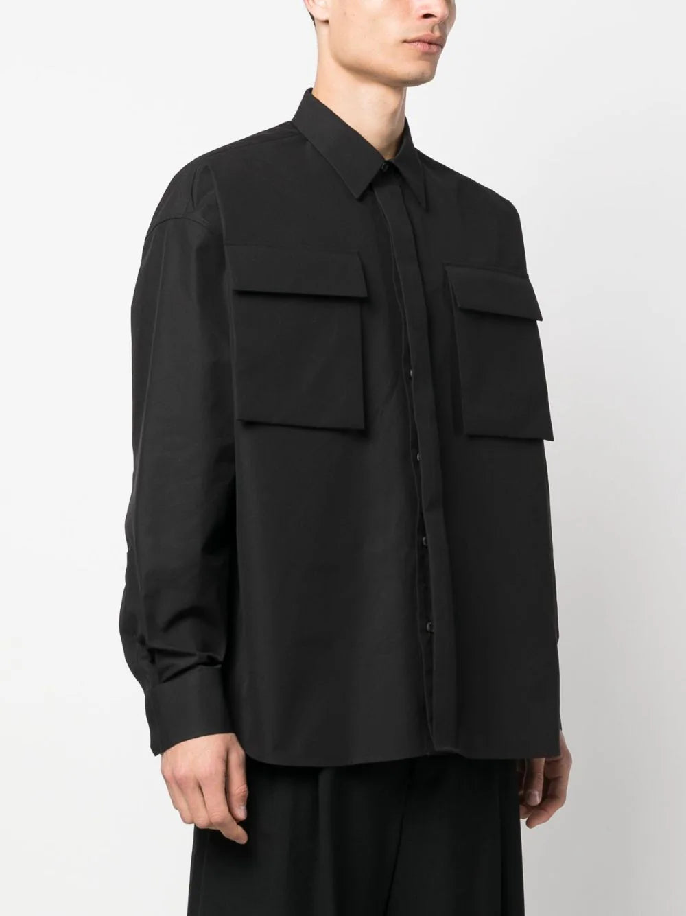Alexander McQueen Military Pocket Overshirt