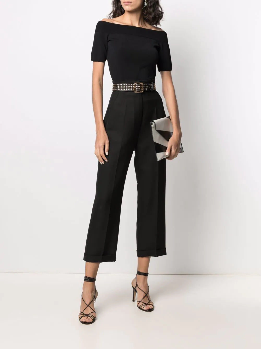 Alexander McQueen Off-the-shoulder Knit Top