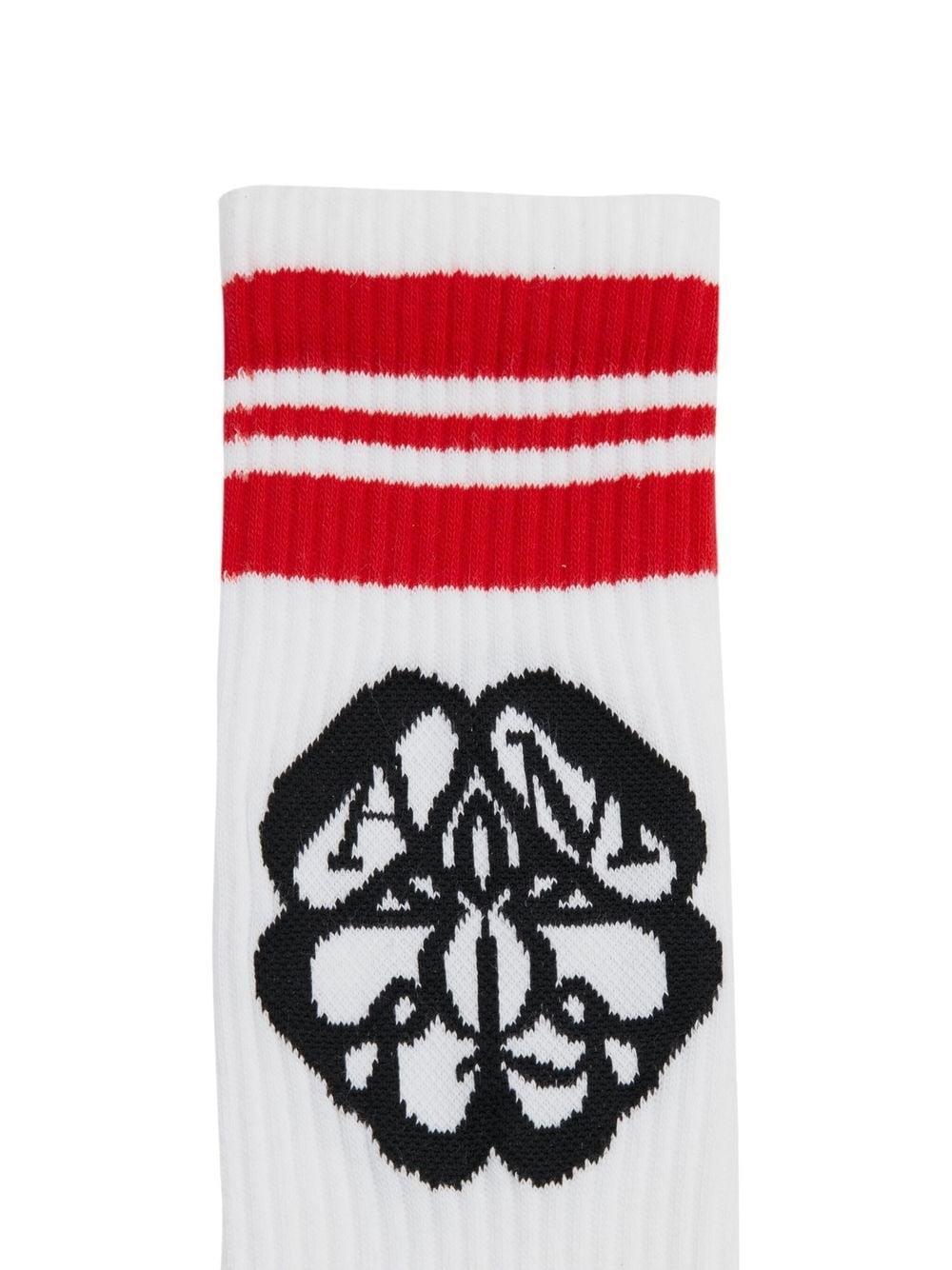 Alexander McQueen Seal Logo Socks