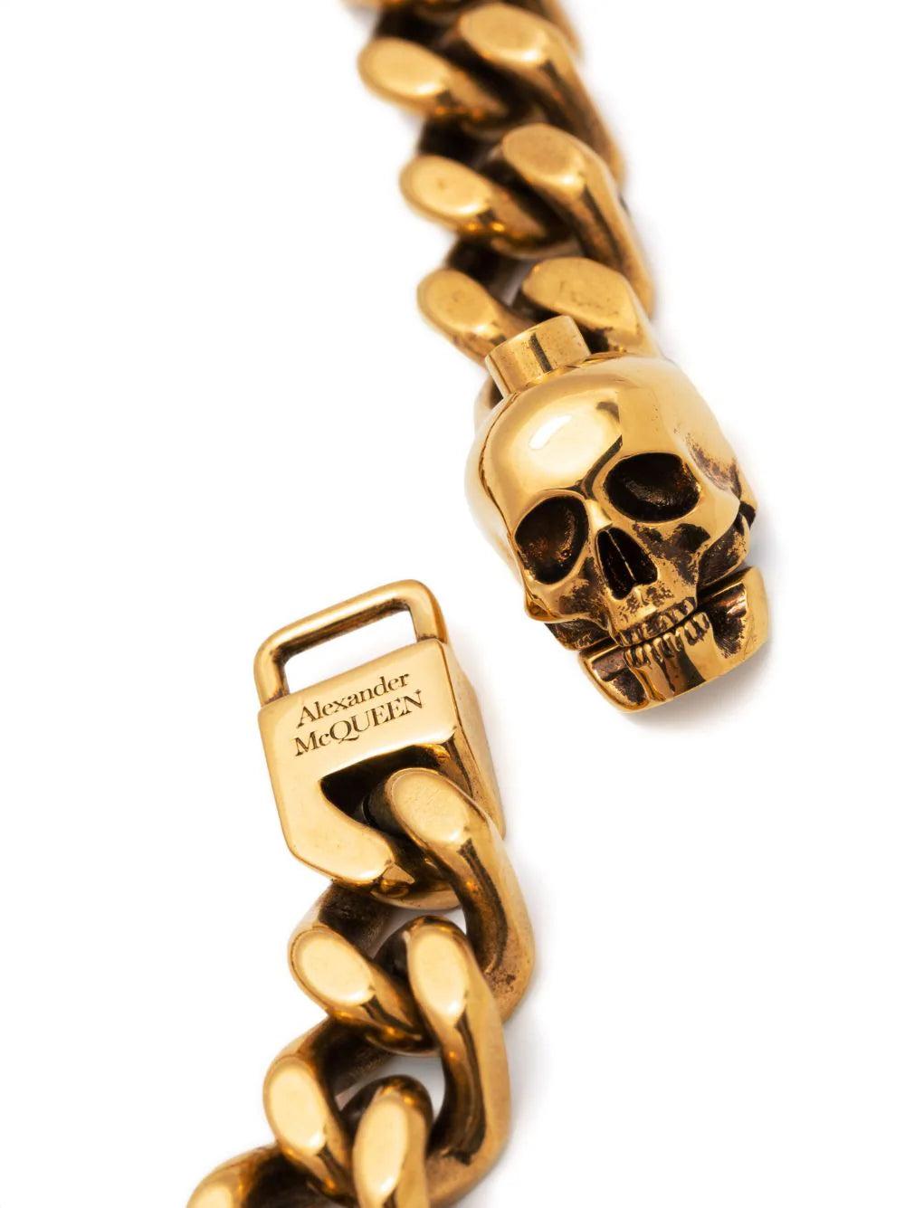 Alexander McQueen Skull Chain Bracelet