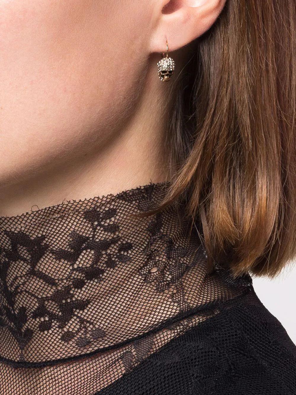 Alexander McQueen Skull Earrings