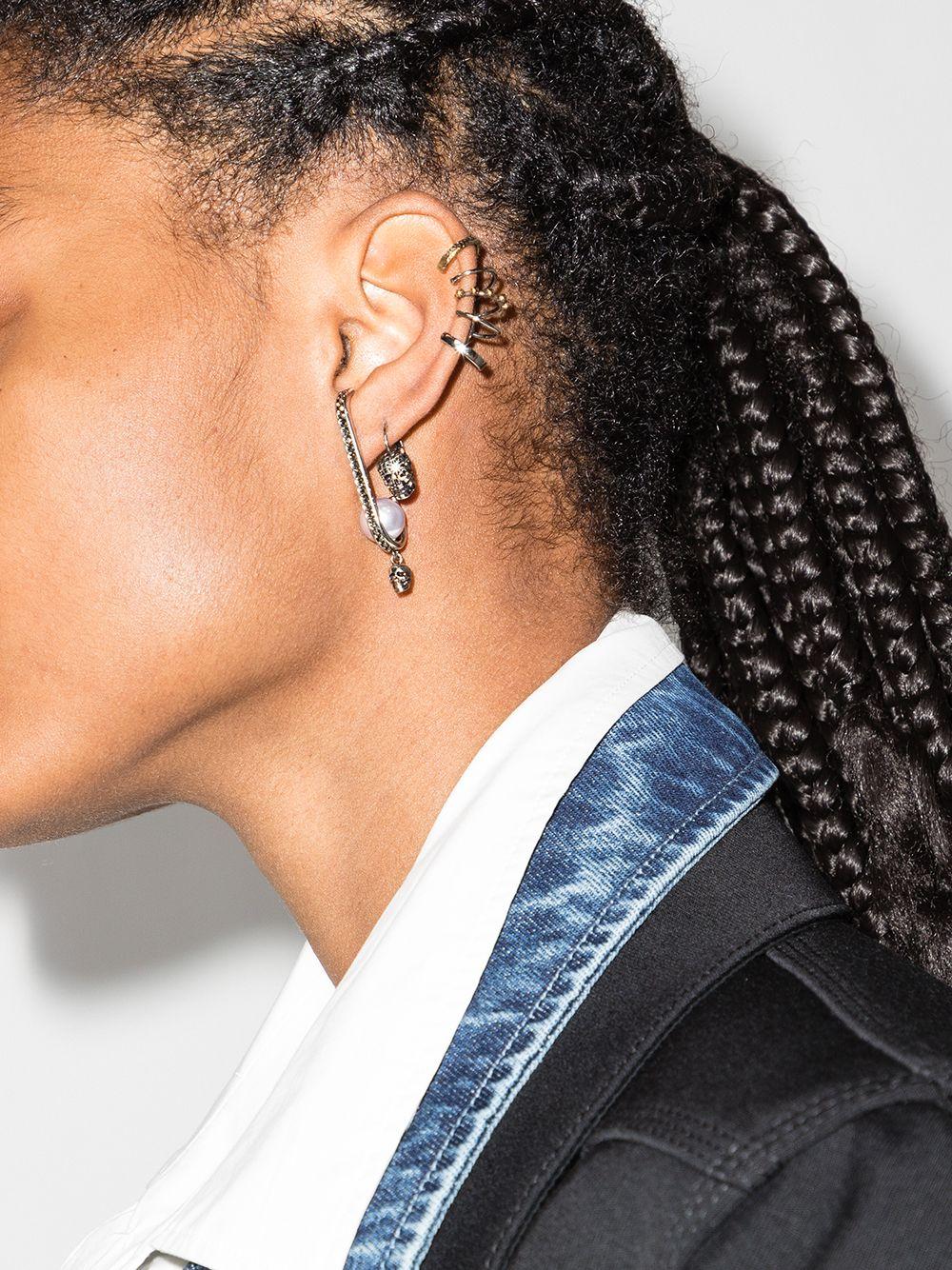 Alexander McQueen Skull Earrings
