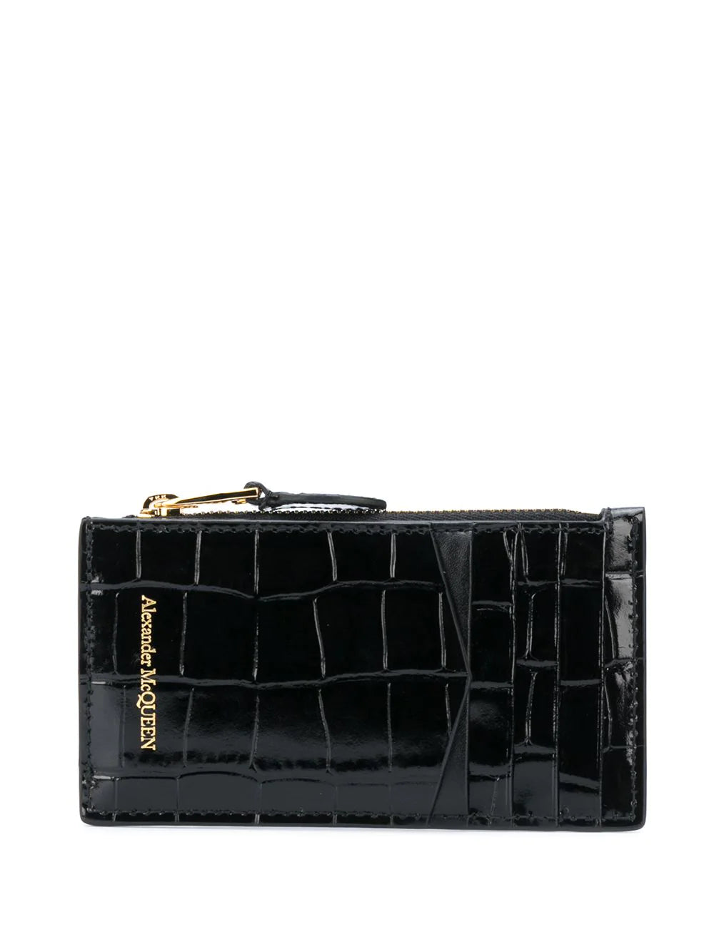 Alexander McQueen Skull Zip Card Holder