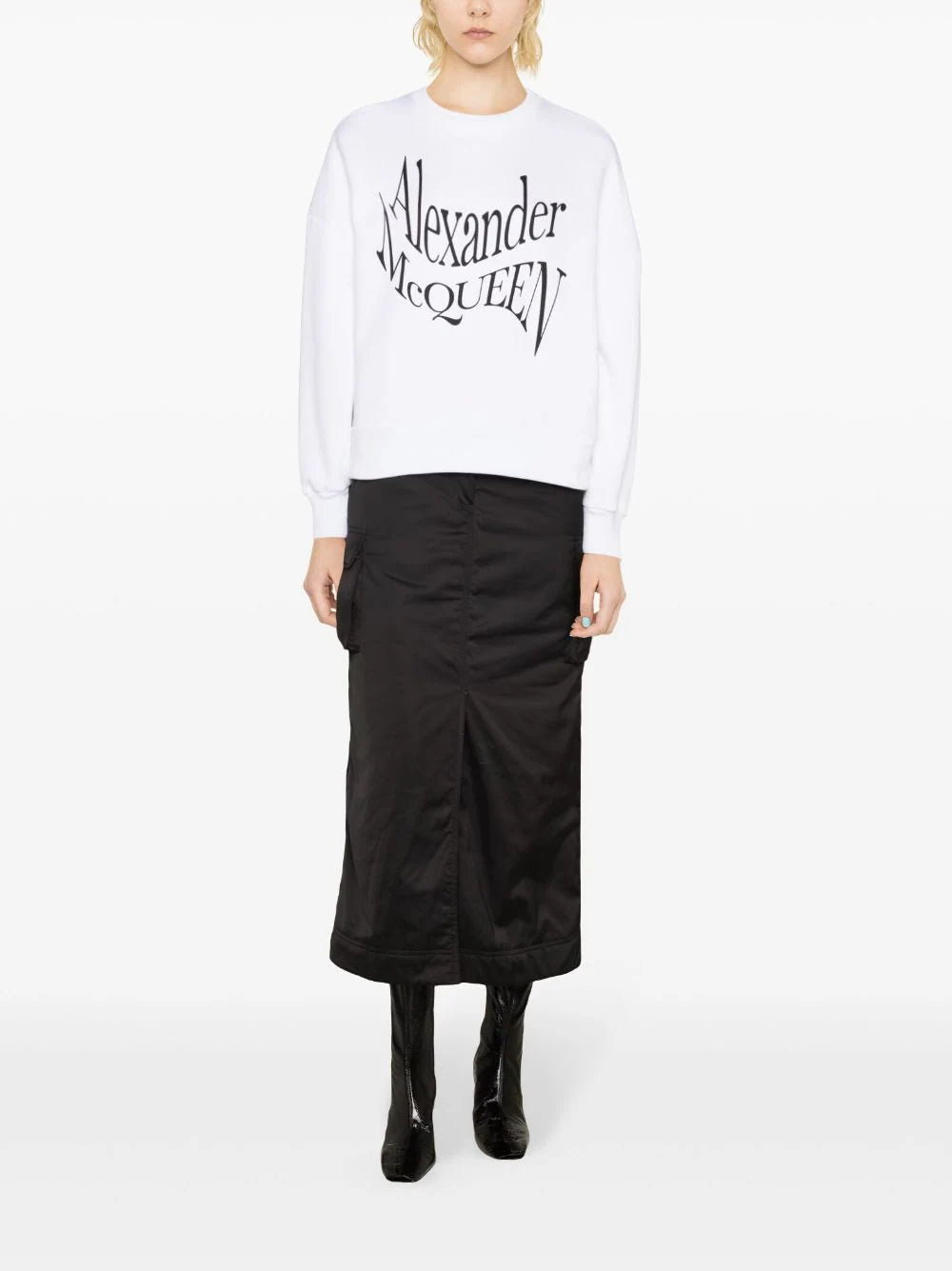 Alexander McQueen Sweatshirt With Front Print