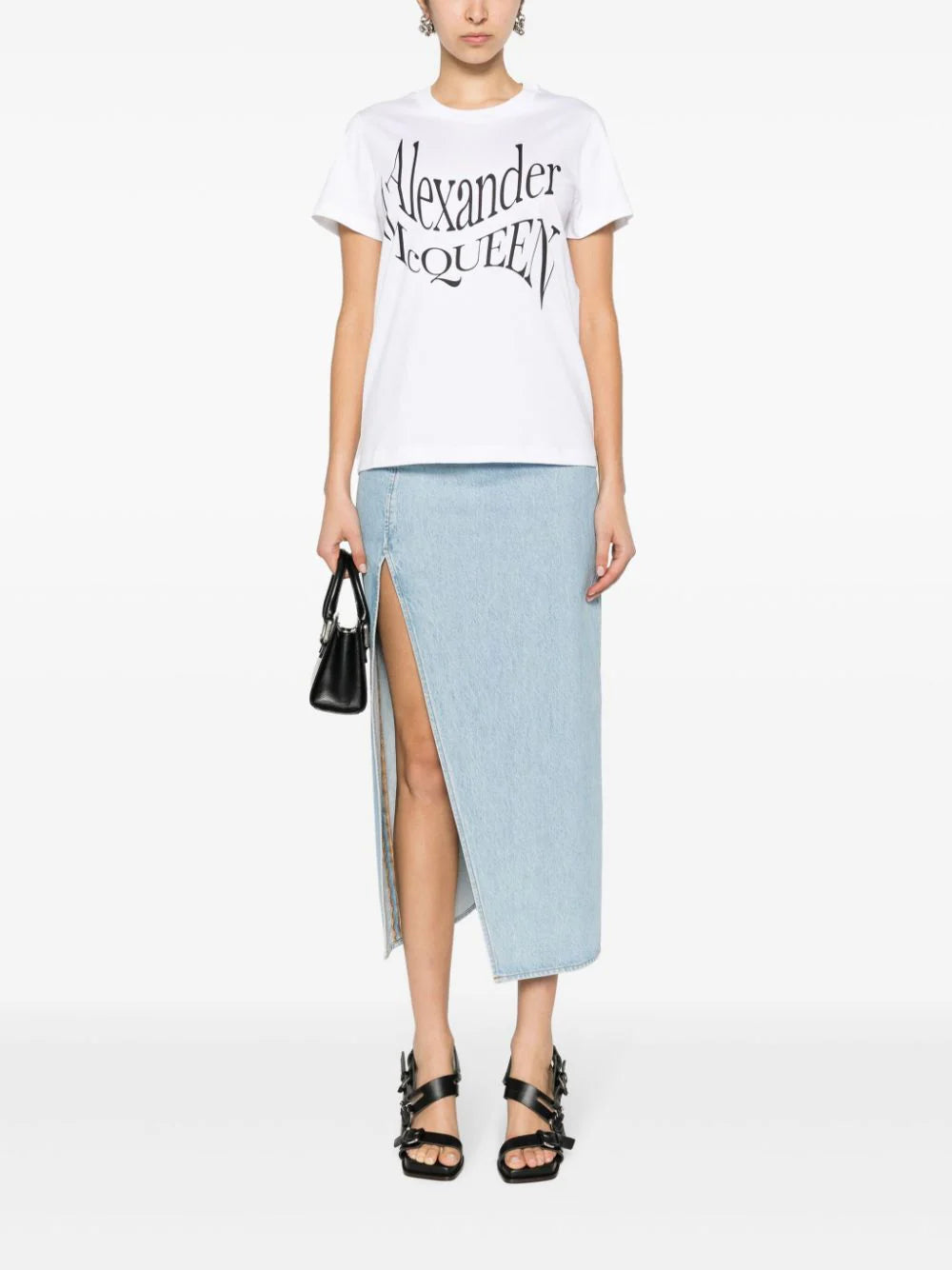 Alexander McQueen T-shirt With Frontal Print