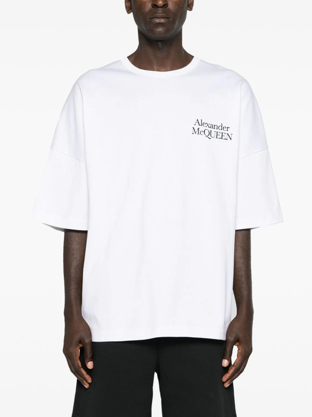 Alexander McQueen T-shirt With Oversized Logo