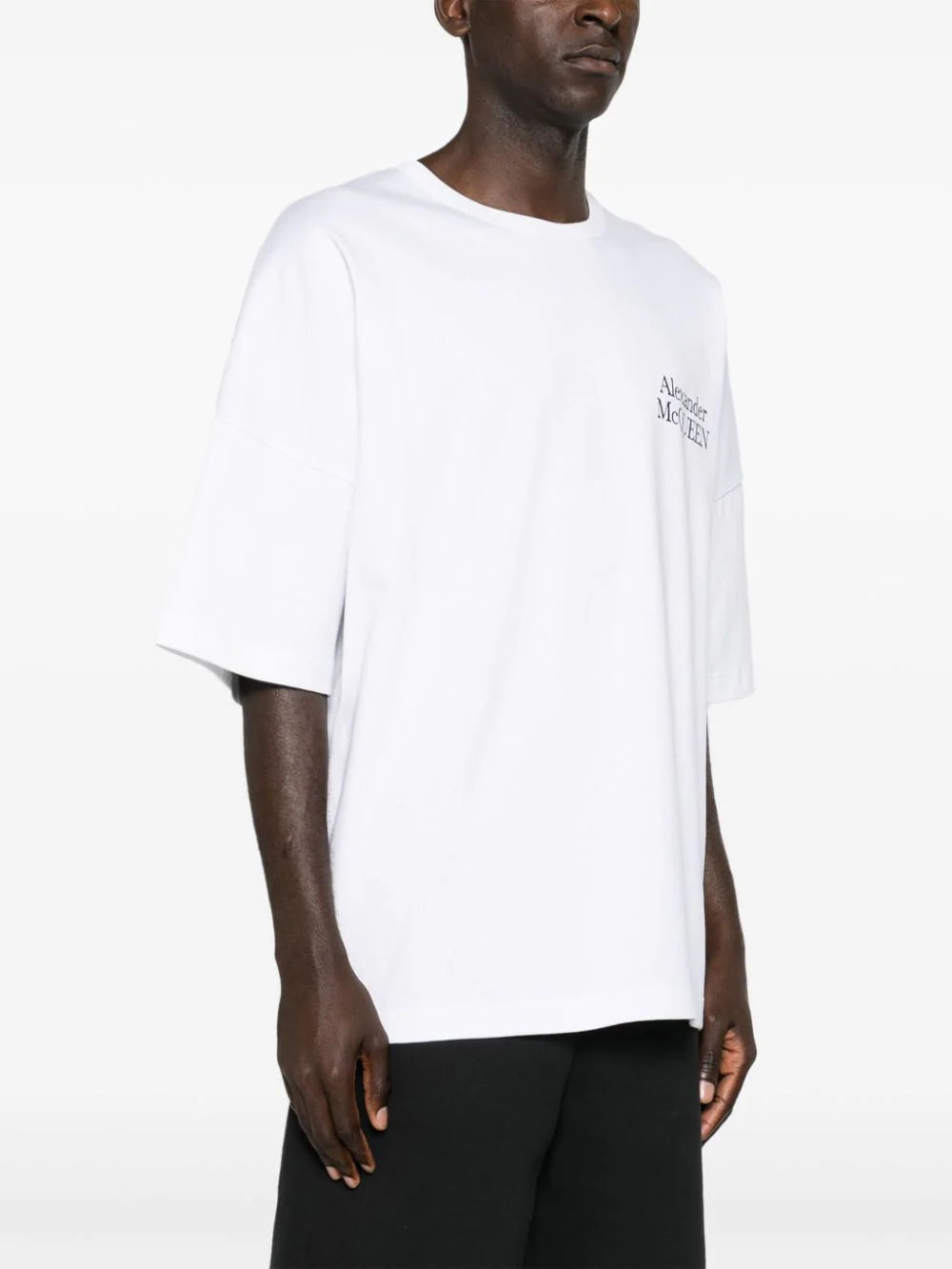 Alexander McQueen T-shirt With Oversized Logo