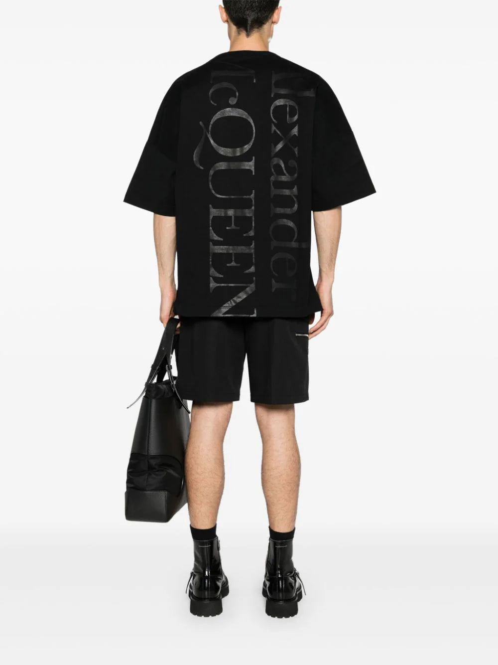 Alexander McQueen T-shirt With Oversized Logo