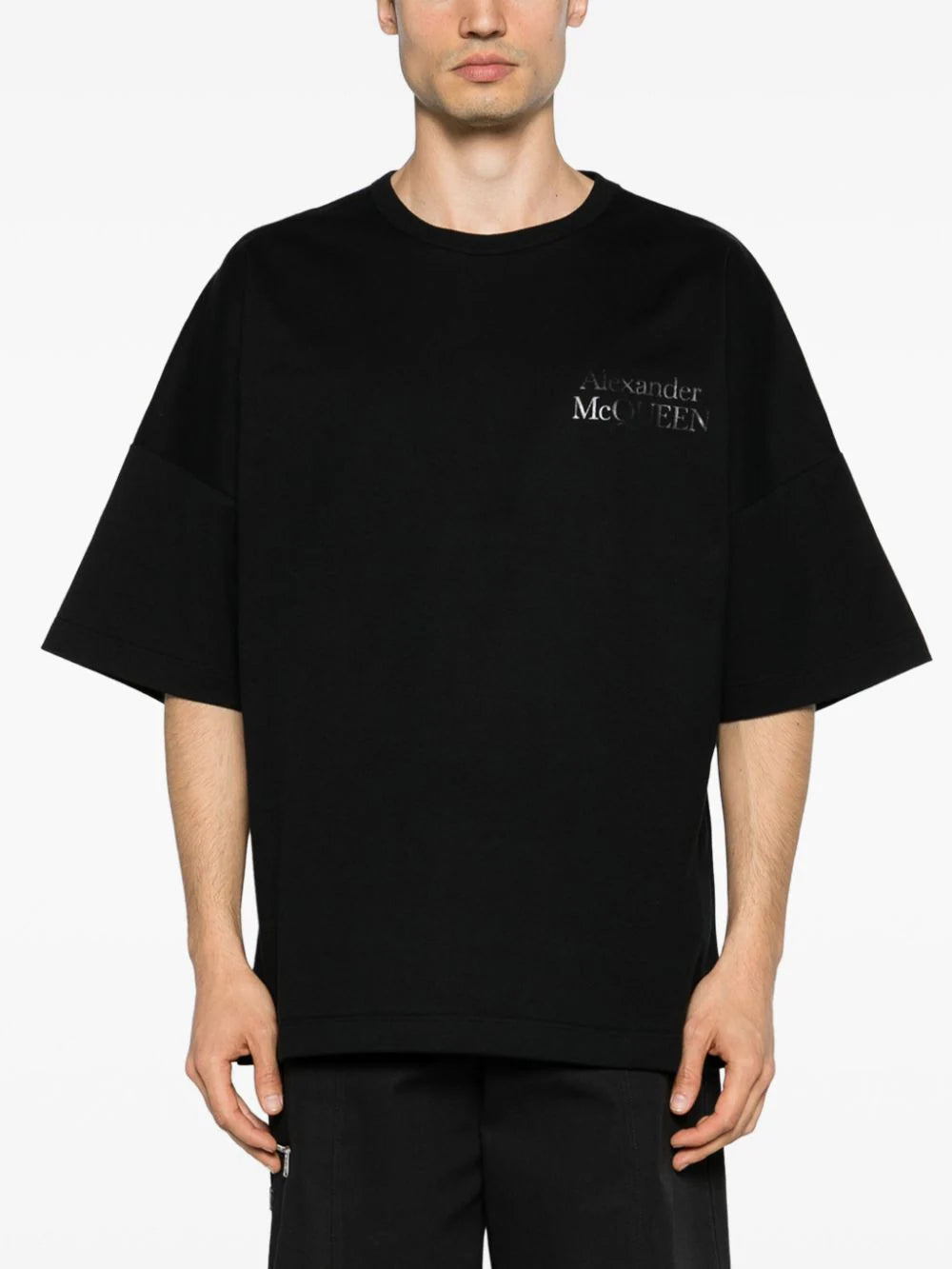 Alexander McQueen T-shirt With Oversized Logo