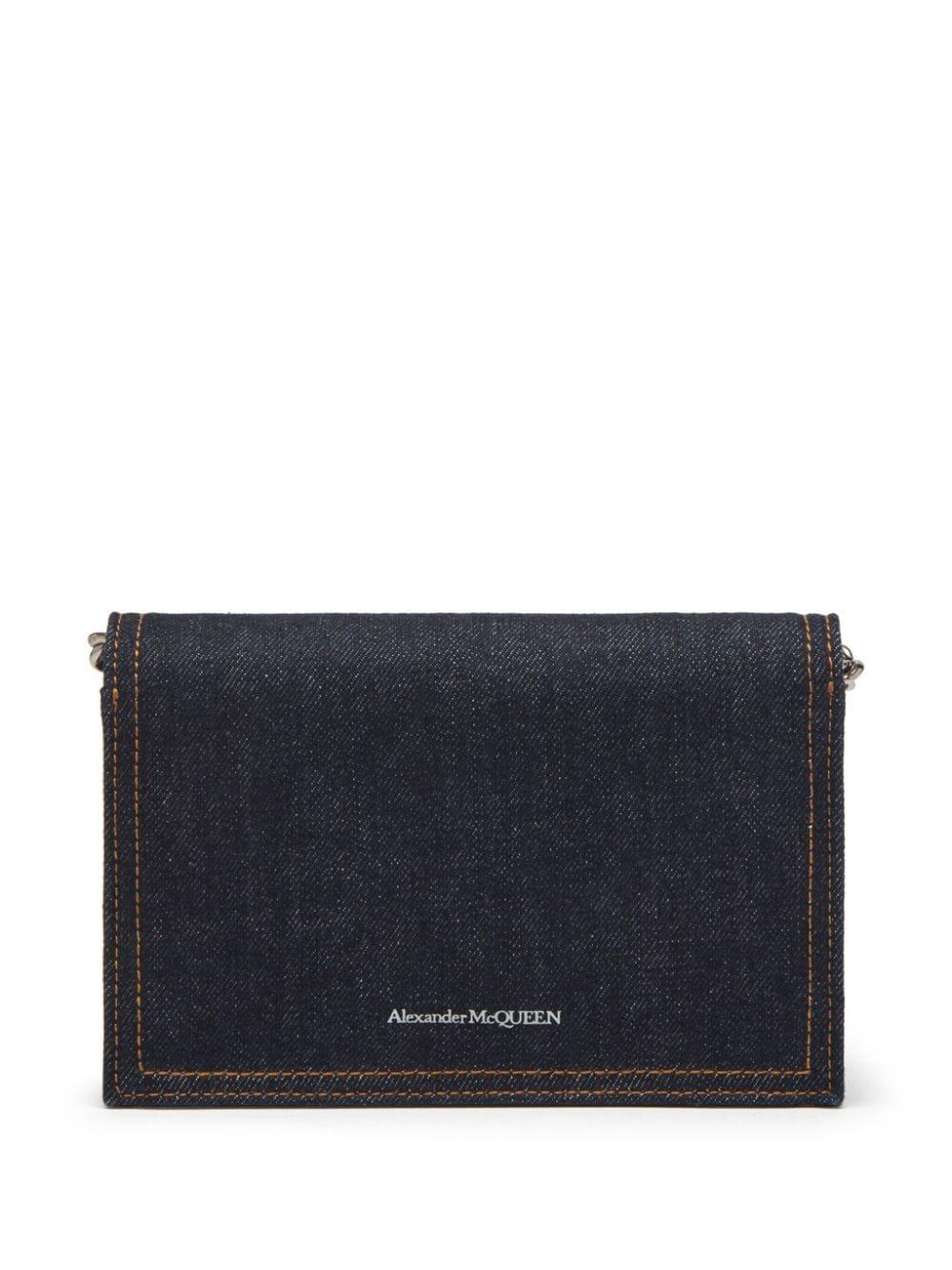 Alexander McQueen The Biker Small Skull Bag