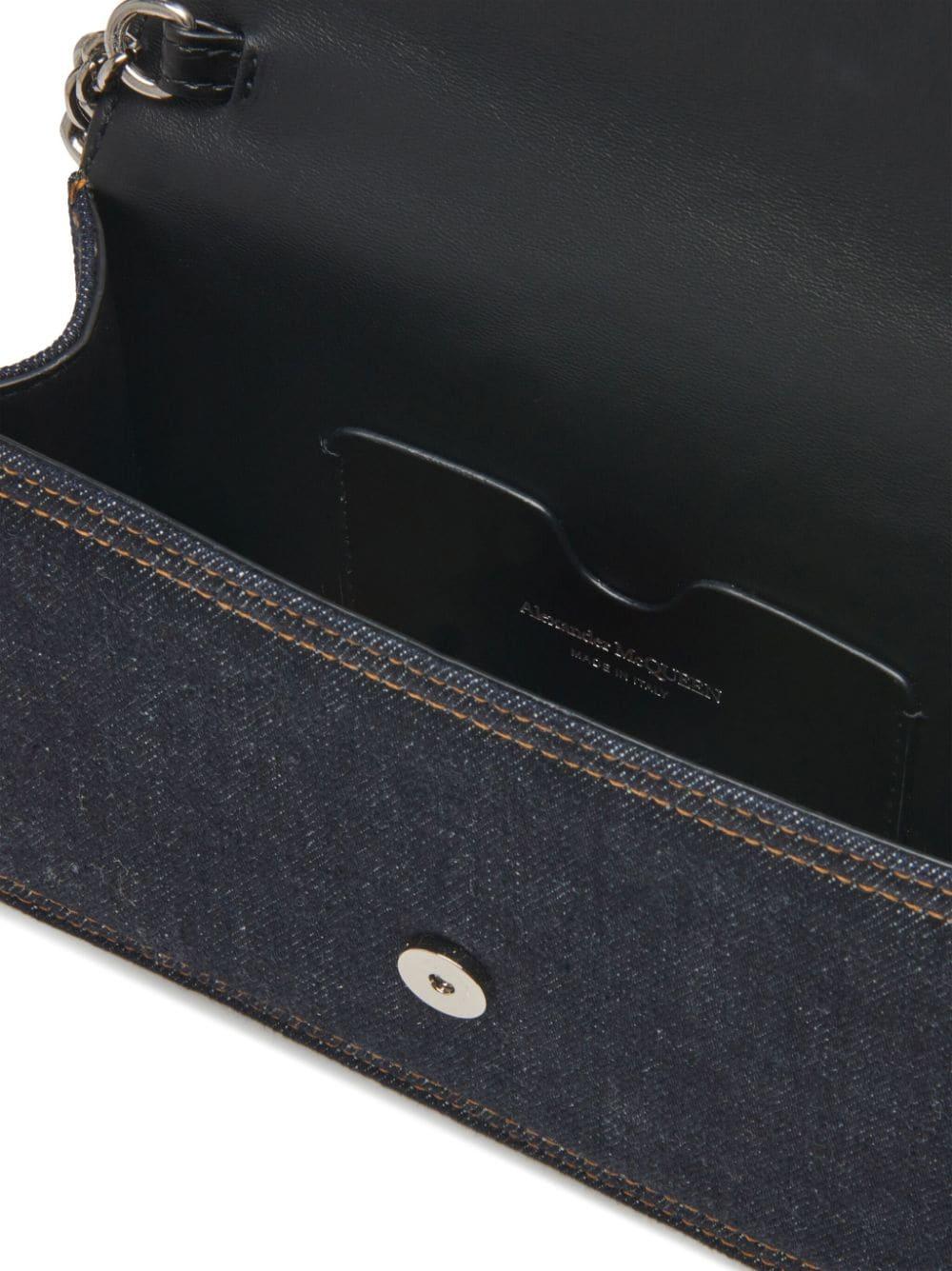 Alexander McQueen The Biker Small Skull Bag