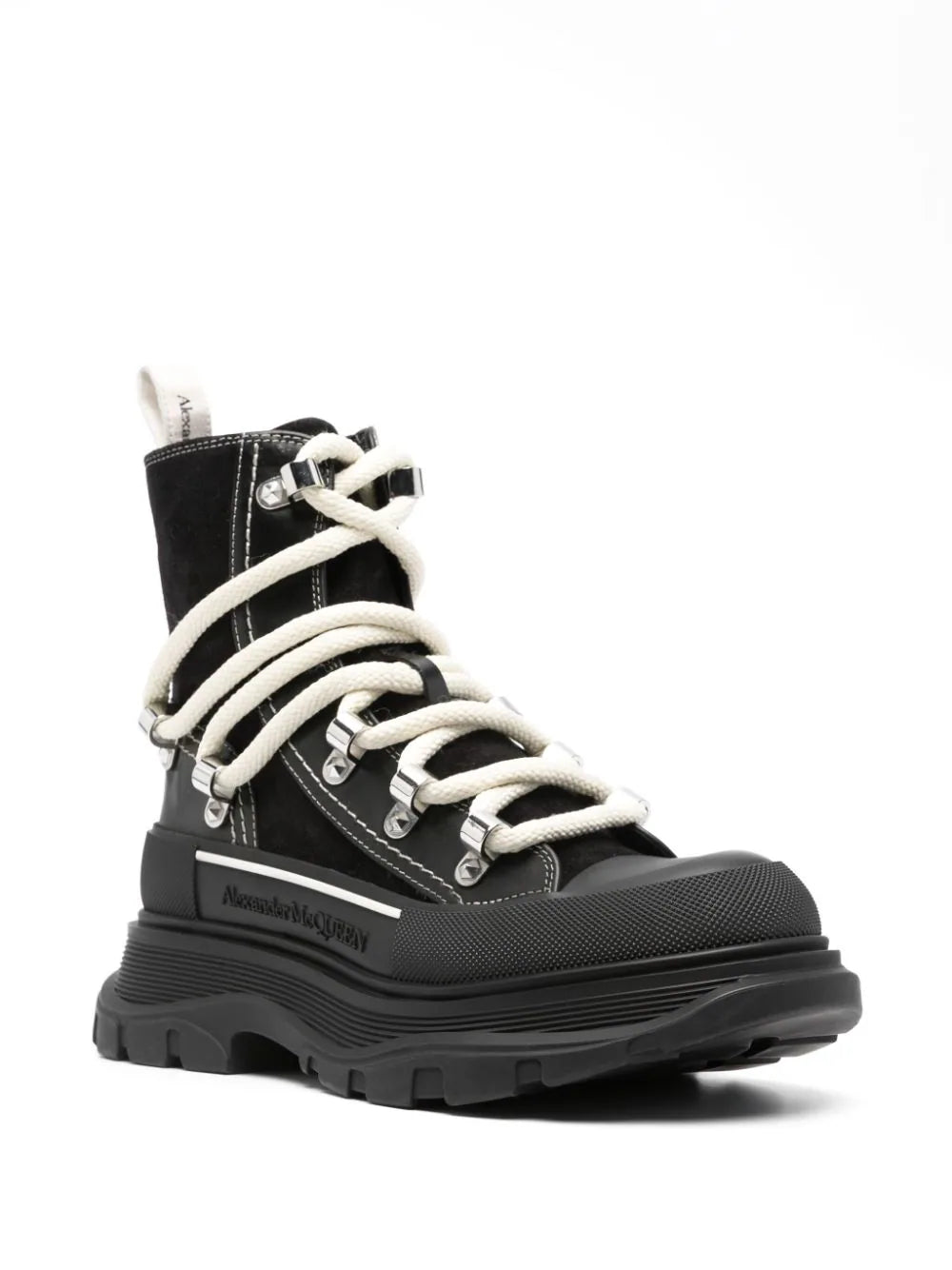 Alexander McQueen Tread Ankle Boots