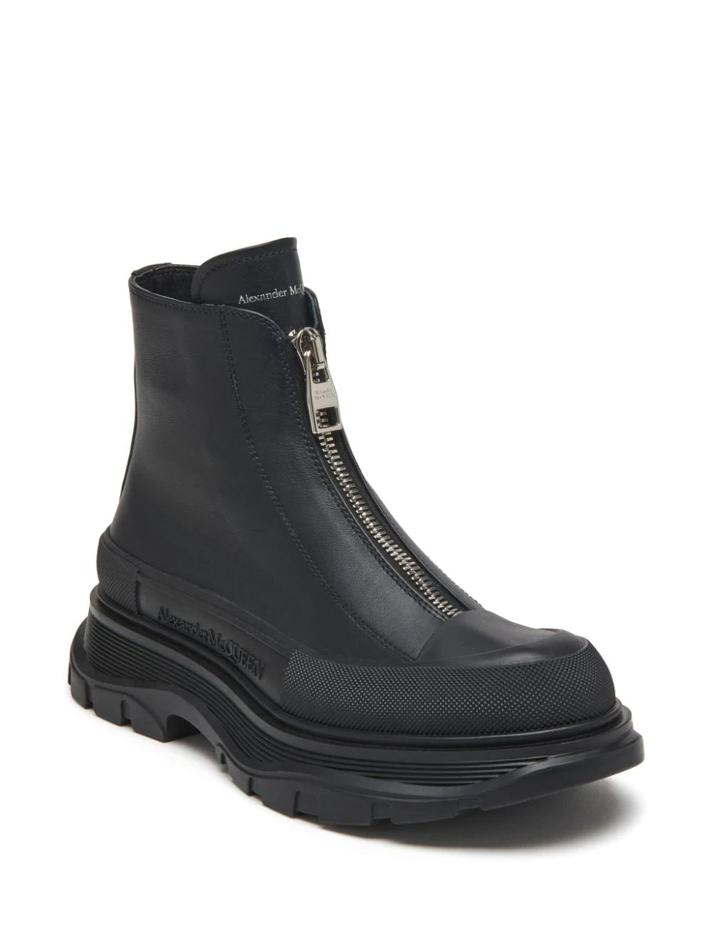 Alexander McQueen Tread Slick Zip Boots