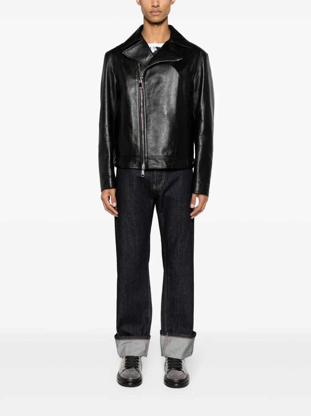 Alexander McQueen Turn-up Jeans
