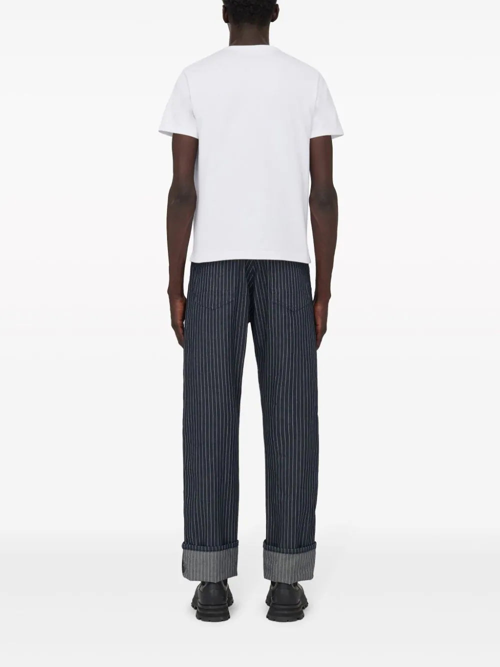 Alexander McQueen Varsity T-shirt In White