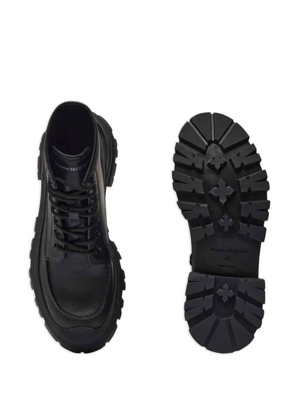 Alexander McQueen Wander Lace Up Boots