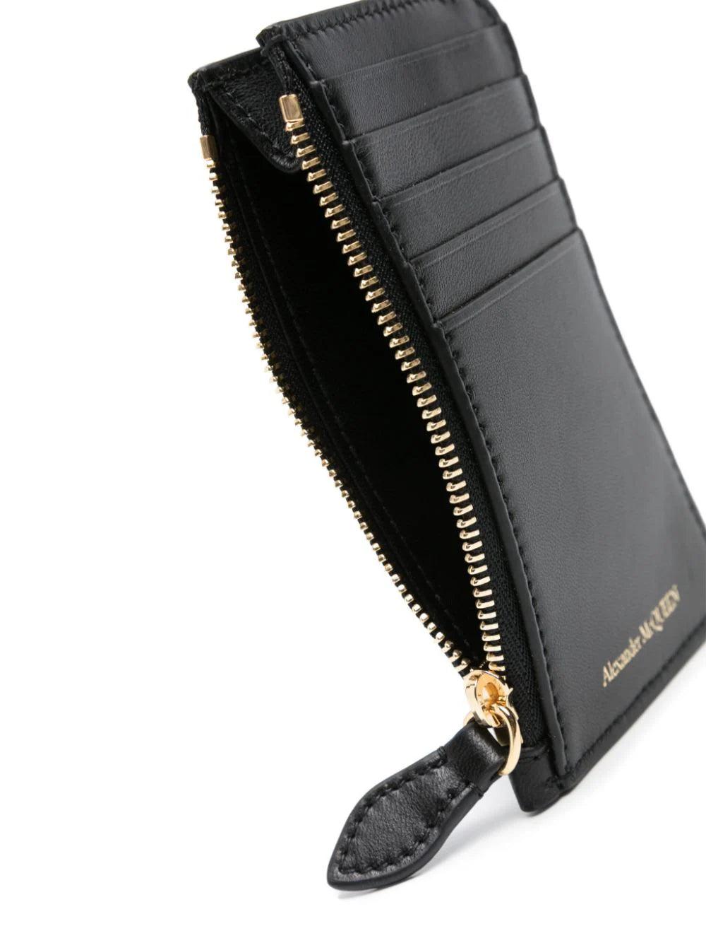 Alexander McQueen Zip Card Holder