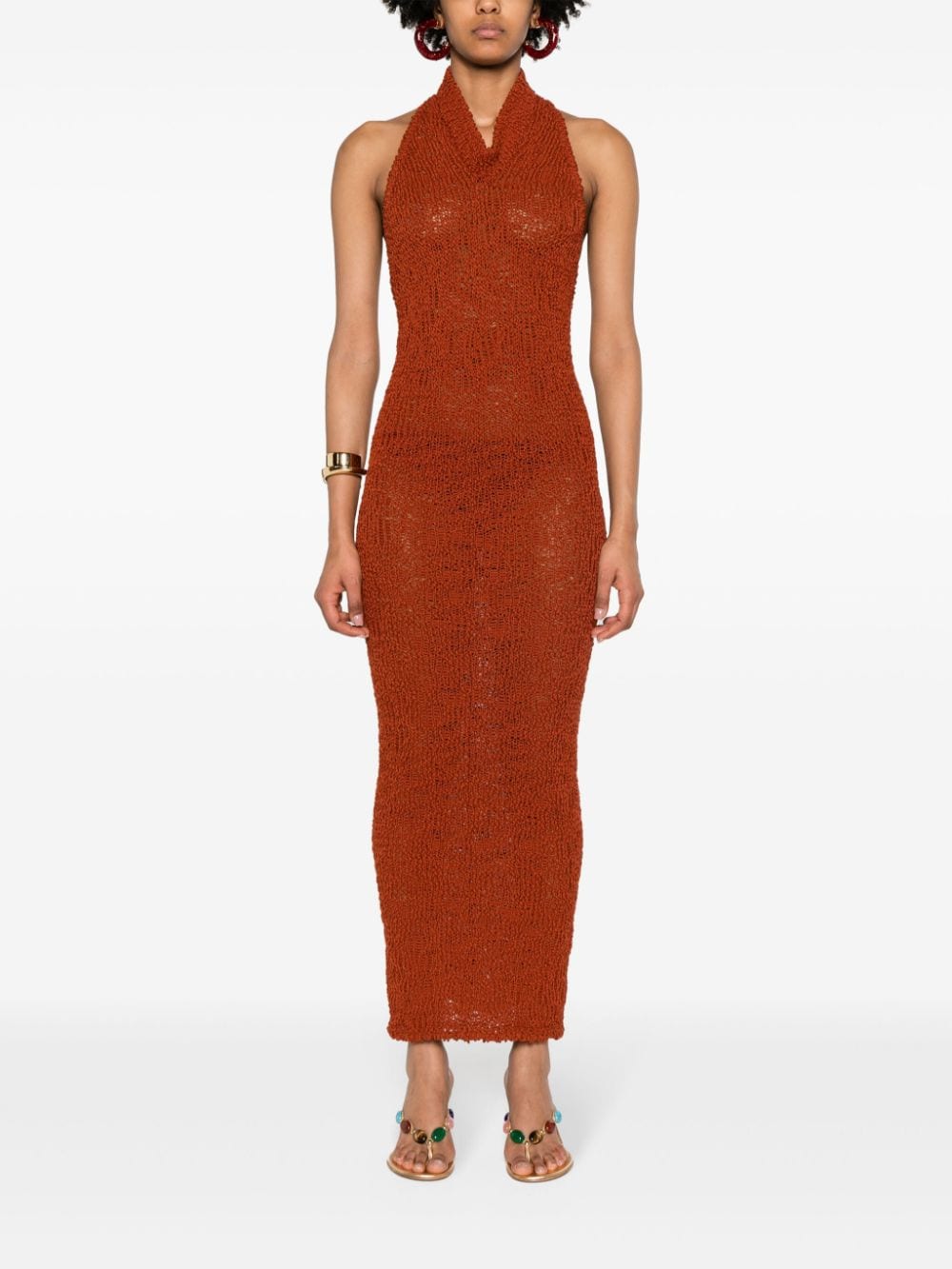 ALEXANDRE VAUTHIER Cotton Knit Dress