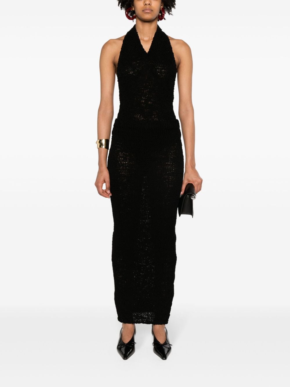 ALEXANDRE VAUTHIER Cotton Knit Skirt