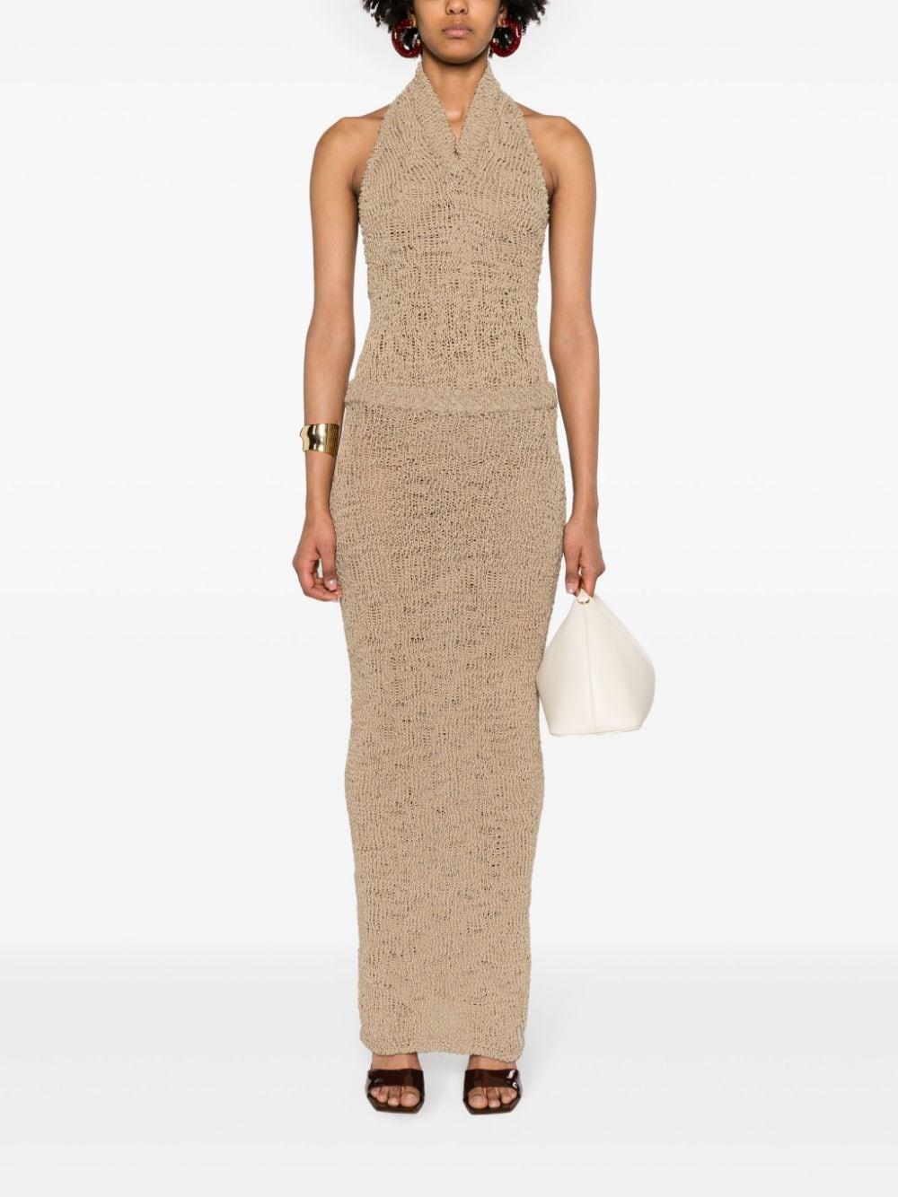 ALEXANDRE VAUTHIER Cotton Knit Skirt
