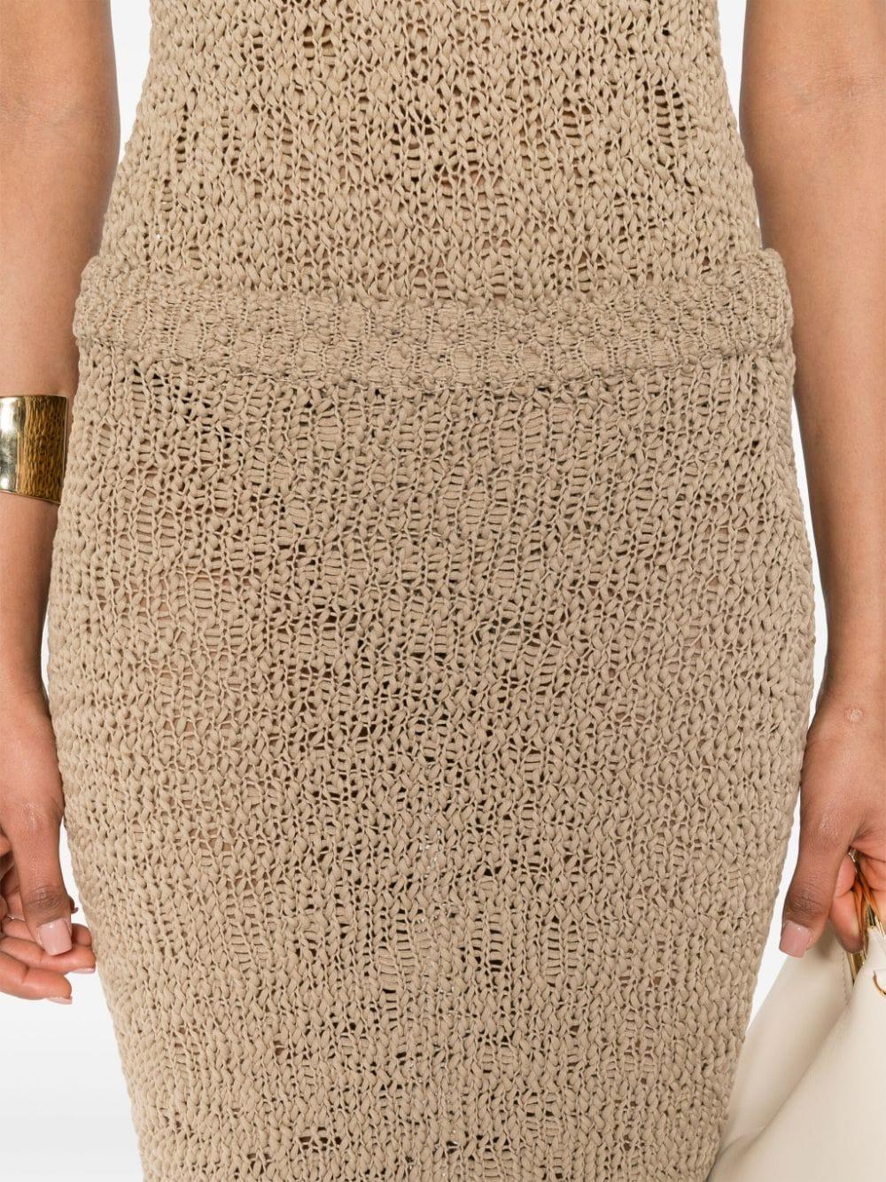 ALEXANDRE VAUTHIER Cotton Knit Skirt