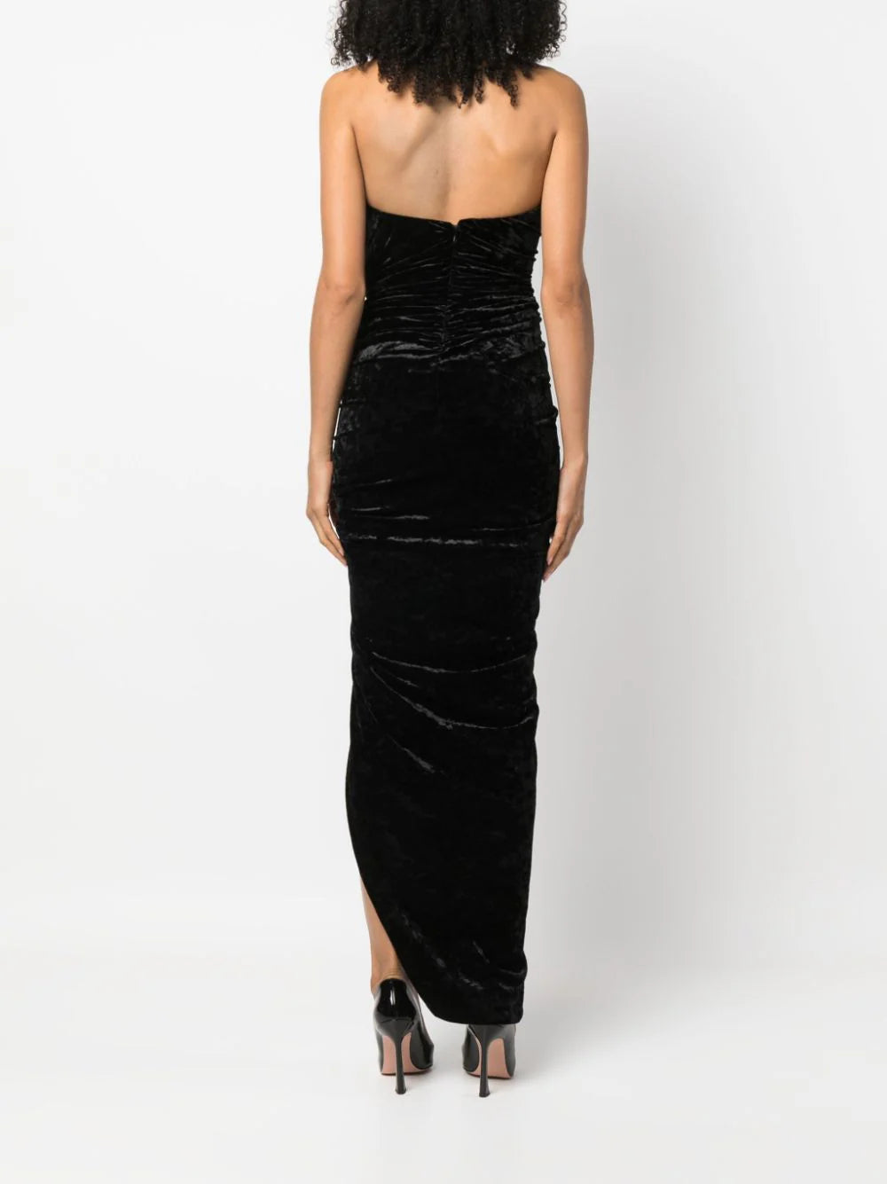ALEXANDRE VAUTHIER Velvet Midi Dress