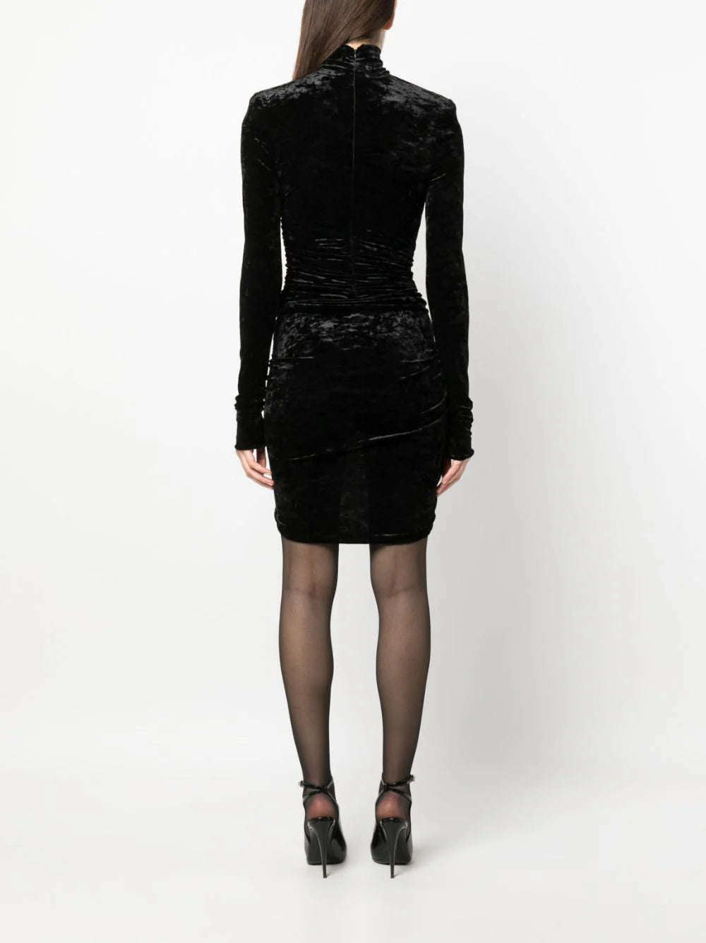 ALEXANDRE VAUTHIER Velvet Mini Dress