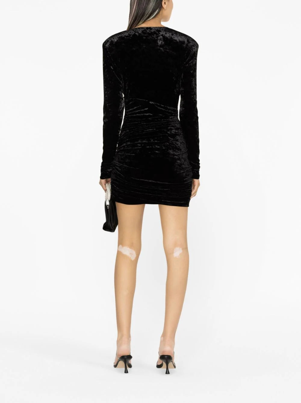 ALEXANDRE VAUTHIER Velvet Mini Dress