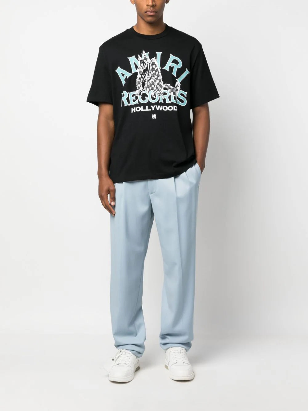 AMIRI Amiri Records Wolf Tee