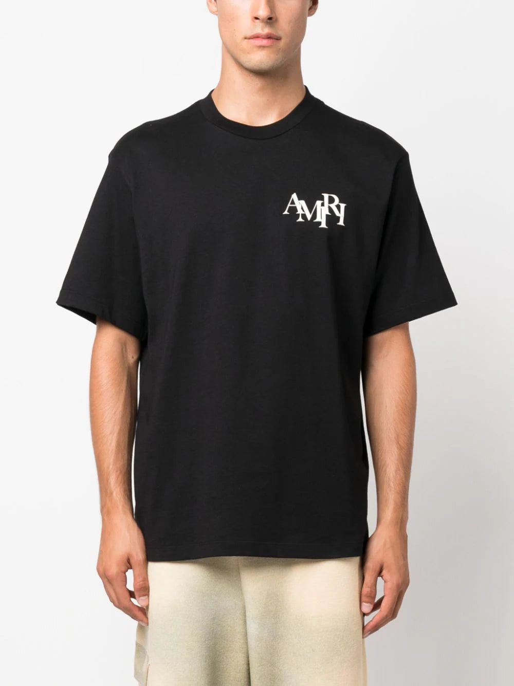 AMIRI Amiri Staggered Logo Tee