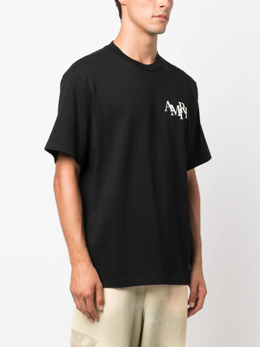 AMIRI Amiri Staggered Logo Tee