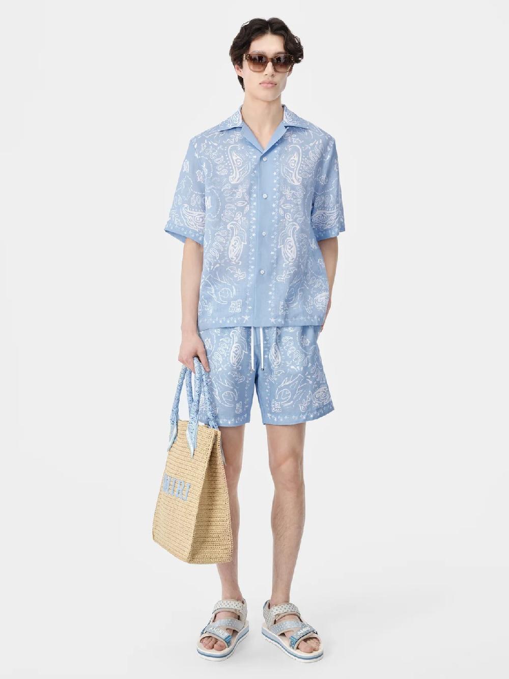 AMIRI Bandana Watercolor Shorts