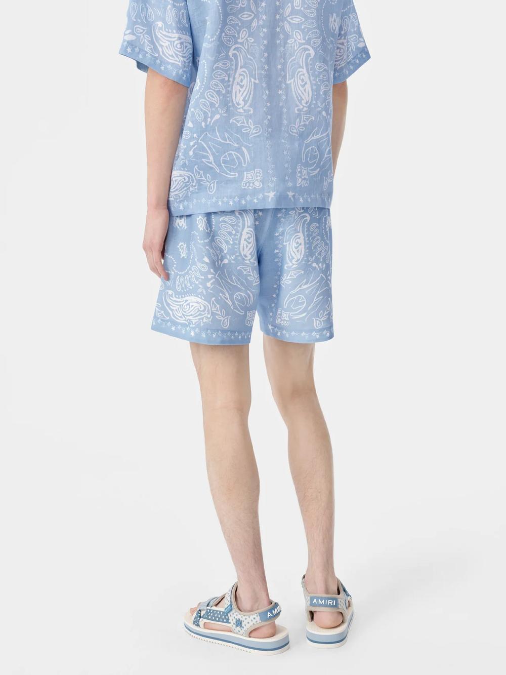 AMIRI Bandana Watercolor Shorts