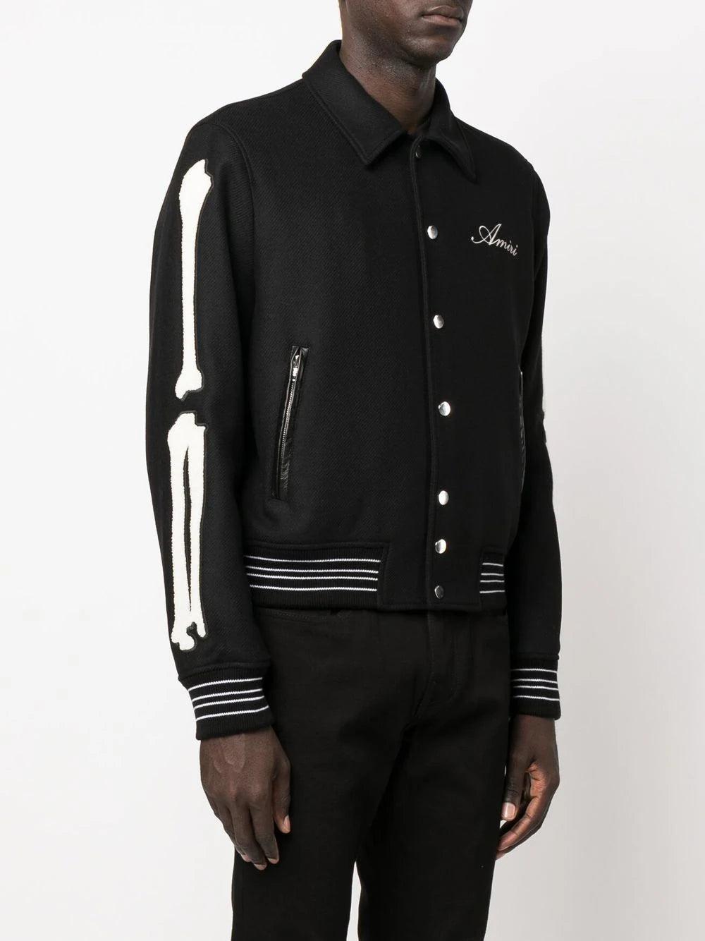 AMIRI Bones Varsity Jacket