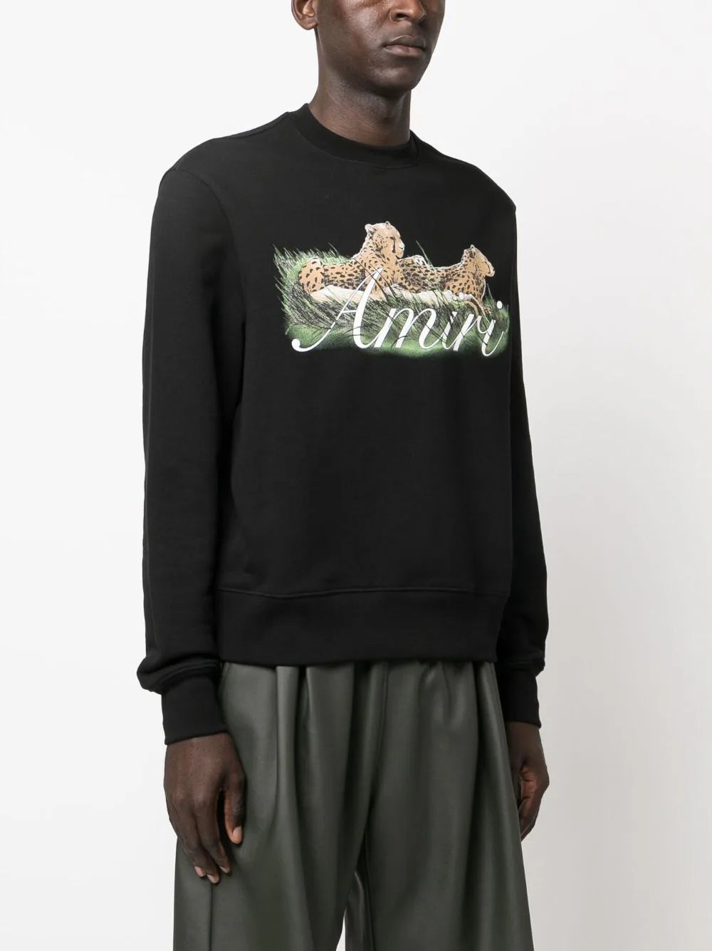 AMIRI Cheetah-print Sweatshirt