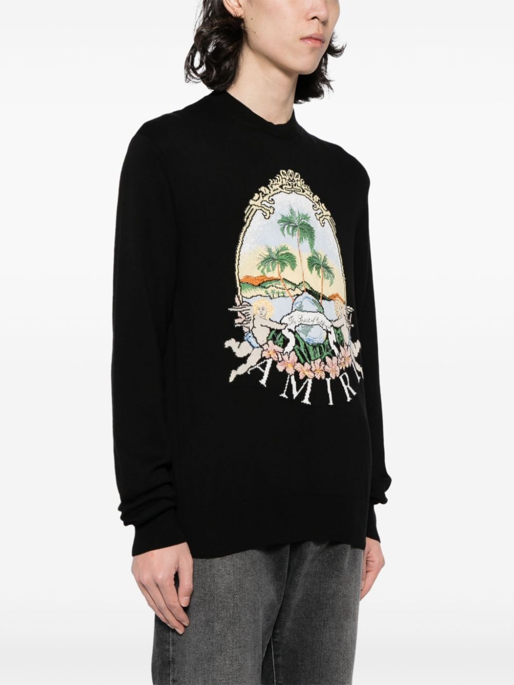 AMIRI Cherub Palm Sweater