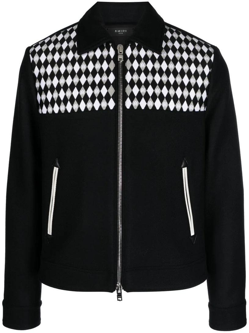 AMIRI Diamond embroidered work jacket